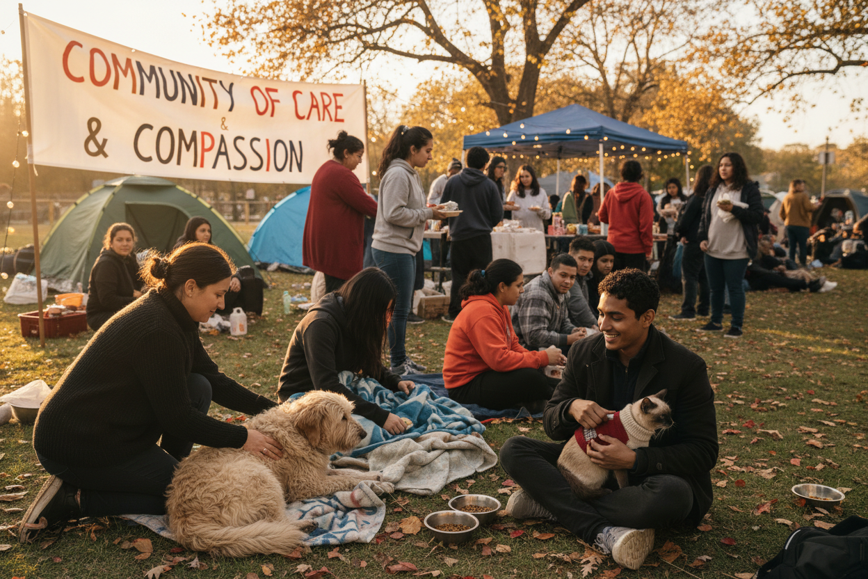 CHARITY FOR HOMELESS PEOPLE, PETS AND COMMUNITY